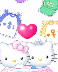 Hello Kitty Heart GIF - Hello Kitty Heart Love GIFs