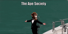 Tas The Ape Society GIF