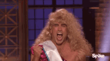 excited stoked screaming rob riggle lip sync battle