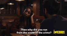 Then Why Did You Run From The Scene Of The Crime Issa Rae GIF