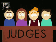 Judges South Park GIF - Judges South Park Judges Score GIFs