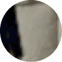 a circle with a black border and a gray border