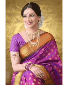 Paithani Saree Saree GIF - Paithani Saree Saree Indian Saree GIFs