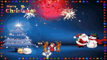 Merry Christmas Santa GIF - Merry Christmas Santa Dance GIFs