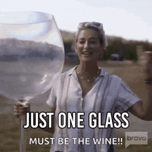 Just One Glass Real Housewives Of New York GIF