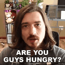 Are You Guys Hungry Aaron Brown GIF - Are You Guys Hungry Aaron Brown Bionicpig GIFs