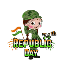 74th Republic Day Chutki GIF - 74th Republic Day Chutki Chhota Bheem GIFs