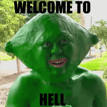 Welcome To Hell Lime Lime GIF - Welcome To Hell Lime Lime Laughing Lime GIFs