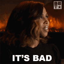 Its Bad Sasha Duncan GIF - Its Bad Sasha Duncan The Family Business GIFs