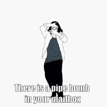 There Is A Pipe Bomb In Your Mailbox Inosuke GIF