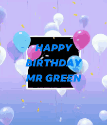 Happy Birthday Mr Green GIF