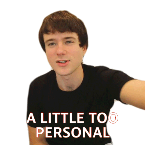 A Little Too Personal Alec Benjamin Sticker - A Little Too Personal Alec Benjamin Esquire Stickers