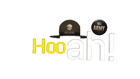 Hooah Us Army Sticker - Hooah Us Army Stickers