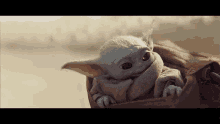 Baby Yoda Mandolorian GIF