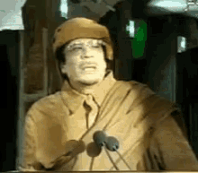 ملخص خطاب القذافي الاخير GIF - Libya Qaddafi Speeches GIFs