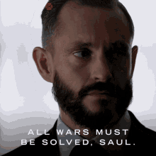 All Wars Must Be Solved Saul Hugh Dancy GIF - All Wars Must Be Solved Saul Hugh Dancy John Zabel GIFs