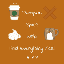 pumpkin coffee fall