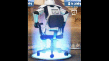 Mineblo Stormtrooper GIF - Mineblo Stormtrooper Chair GIFs