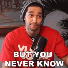 But You Never Know Wil Dasovich Superhuman GIF - But You Never Know Wil Dasovich Superhuman You Can Never Be Too Sure GIFs