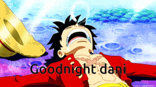 Goodnight Dani One Piece GIF