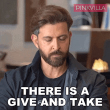 There Is A Give And Take Hrithik Roshan GIF - There Is A Give And Take Hrithik Roshan Pinkvilla GIFs