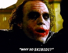 Why So Serious Joker GIF - Why So Serious Joker Skibidi GIFs