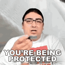 Youre Being Protected Noel GIF - Youre Being Protected Noel The Pokémon Evolutionaries GIFs