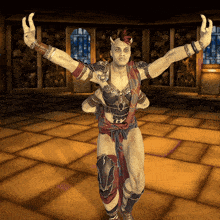 Mk11 Sheeva Mortal Kombat GIF - Mk11 Sheeva Mortal Kombat Sheeva Jubilation Emote GIFs