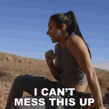 I Cant Mess This Up Michelle Khare GIF - I Cant Mess This Up Michelle Khare I Must Succeed In This GIFs