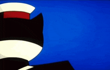 Black Cat Detective Cartoon GIF