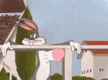 Coracao Love GIF - Coracao Love Bugs Bunny GIFs
