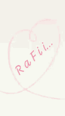 Name Rafii GIF - Name Rafii Love GIFs