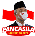Merdeka Pancasila Sticker - Merdeka Pancasila Ganjar Stickers