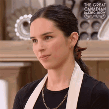Smile Aimee GIF - Smile Aimee The Great Canadian Baking Show GIFs