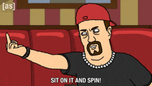 Sit On It And Spin Theo GIF - Sit On It And Spin Theo Royal Crackers GIFs