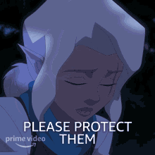 Please Protect Them Pike Trickfoot GIF - Please Protect Them Pike Trickfoot Ashley Johnson GIFs