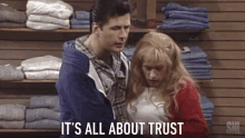 Its All About Trust Firm Belief GIF
