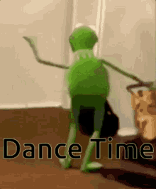 dance time kermit puppet