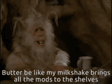 milkshake butter