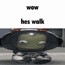 Wow Hes Walk Kerbal Space Program GIF - Wow Hes Walk Hes Walk Kerbal Space Program GIFs