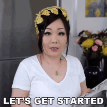 Lets Get Started Emily Kim GIF - Lets Get Started Emily Kim Maangchi GIFs