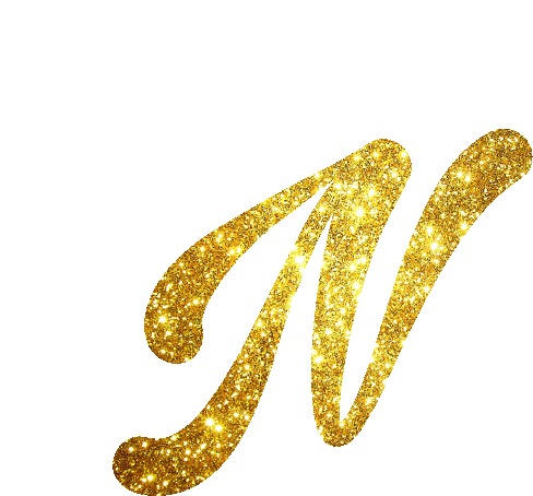 Animated Text Gold Sticker - Animated Text Gold Sparkle Stickers