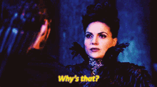 Once Upon A Time Evil Queen GIF - Once Upon A Time Evil Queen Whys That GIFs