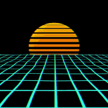 Outrun Synthwave GIF - Outrun Synthwave Sunset GIFs