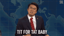 Tit For Tat Baby GIF - Tit For Tat Baby Argue GIFs