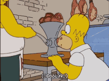 Simpsons Eating GIF - Simpsons Eating Gobbling GIFs