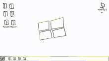 a computer screen shows a windows logo and the words old