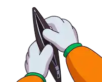 a person is holding an empty wallet with a gold coin in it