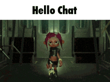 Hello Chat Splatoon GIF - Hello Chat Splatoon Agent 8 GIFs