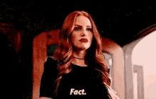 Fact Riverdale GIF - Fact Riverdale Cheryl Blossom GIFs